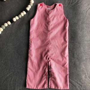 18m Red Gingham Longall